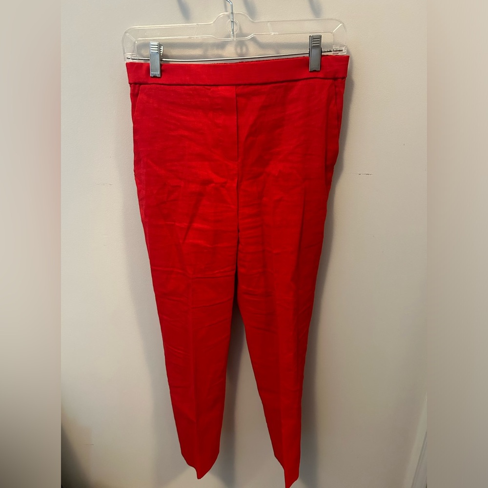 Theory red pants